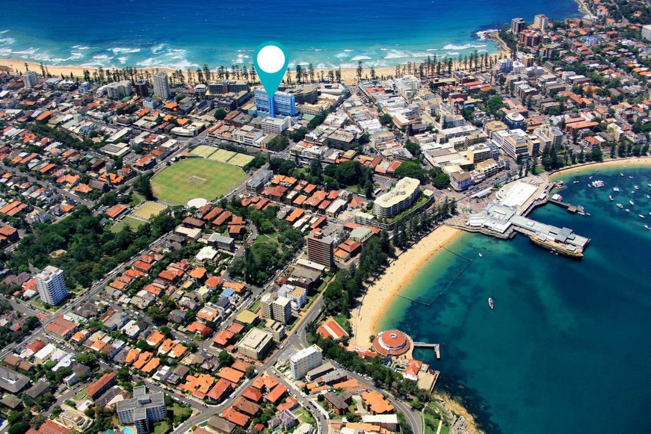 1Br Studio Near The Beach With Rooftop Pool シドニー エクステリア 写真